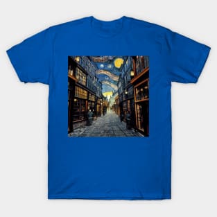 Starry Night in Diagon Alley T-Shirt